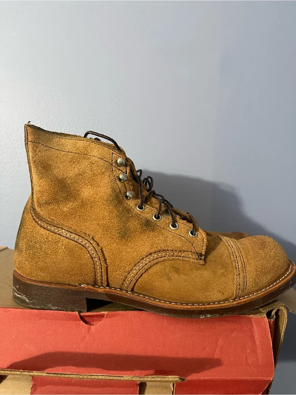 Red Wing Iron Rangers Hawthorne Factory Seconds Size 9 D 8083 Made In USA